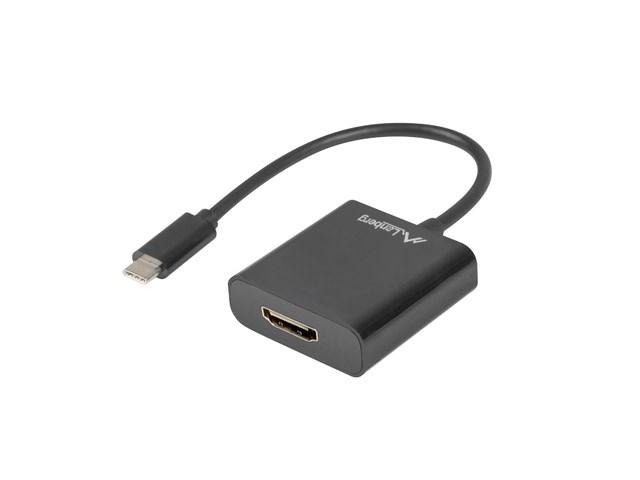 USB-C til HDMI adapter 15 cm – Lanberg billede