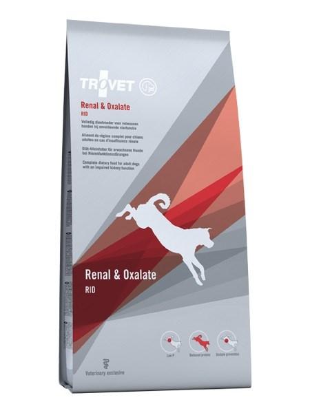 Hundefoder tørfoder TROVET Renal & Oxalate RID 12,5 kg billede