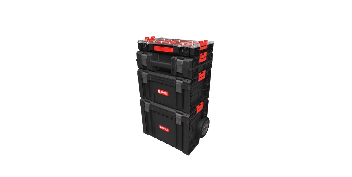 Værktøjskasse sæt på hjul - QBRICK System PRO Set 3