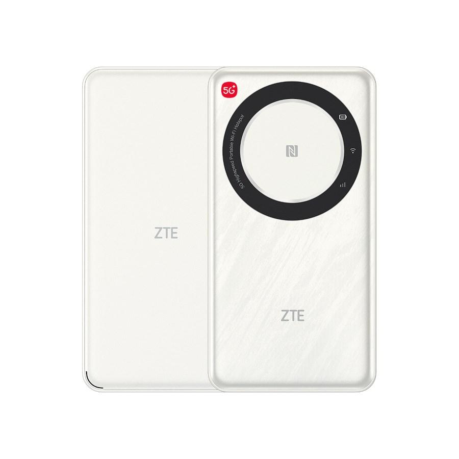 Mobilt Wi‑Fi 5G router – ZTE U30 Air (hvid) billede