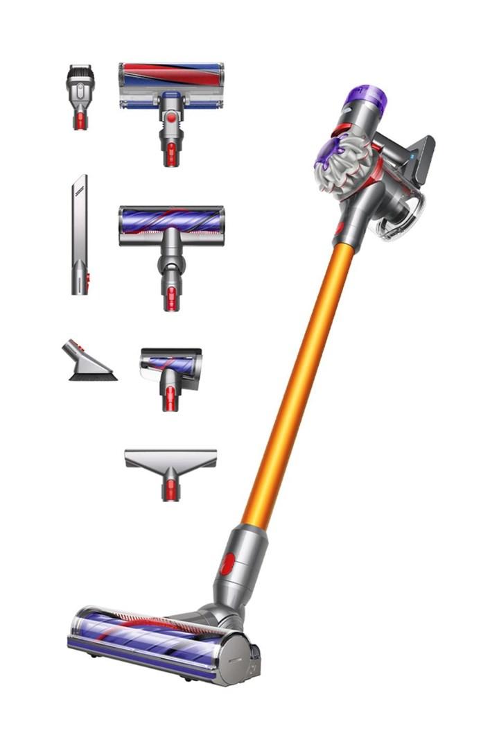Ledningsfri støvsuger Dyson V8 Absolute 2-i-1 - gul/sølv