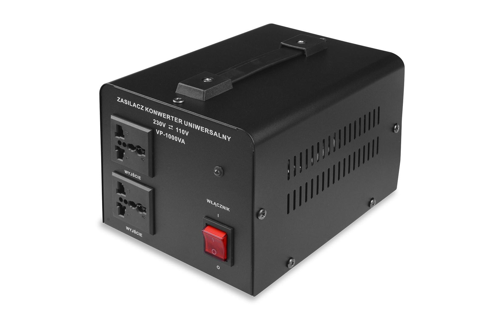 Spændingskonverter 230V til 110V - Volt Polska VP 1000 (1000 W) billede