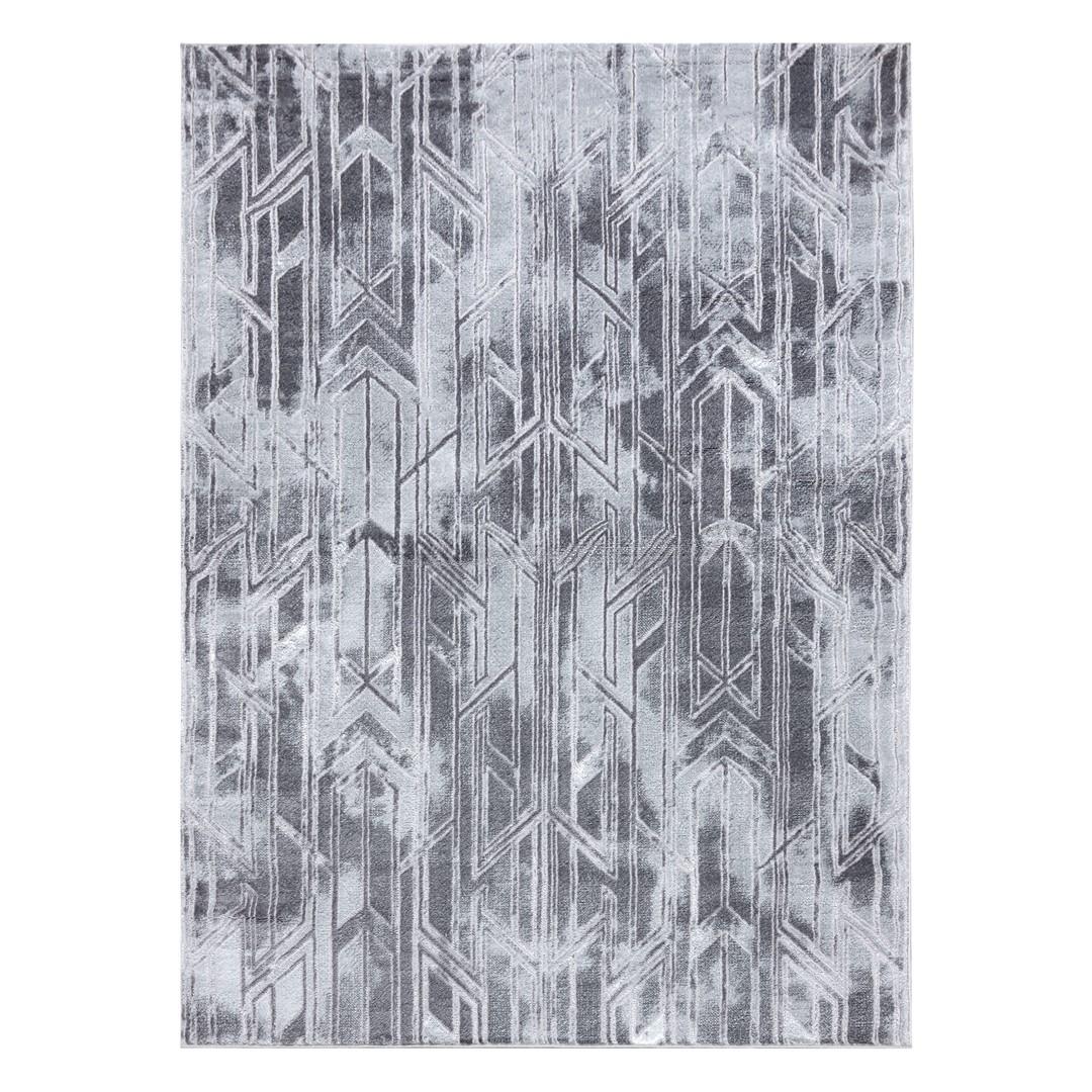 Gulvtæppe 80x150 grafit - Hakano Trex Stone 2 billede