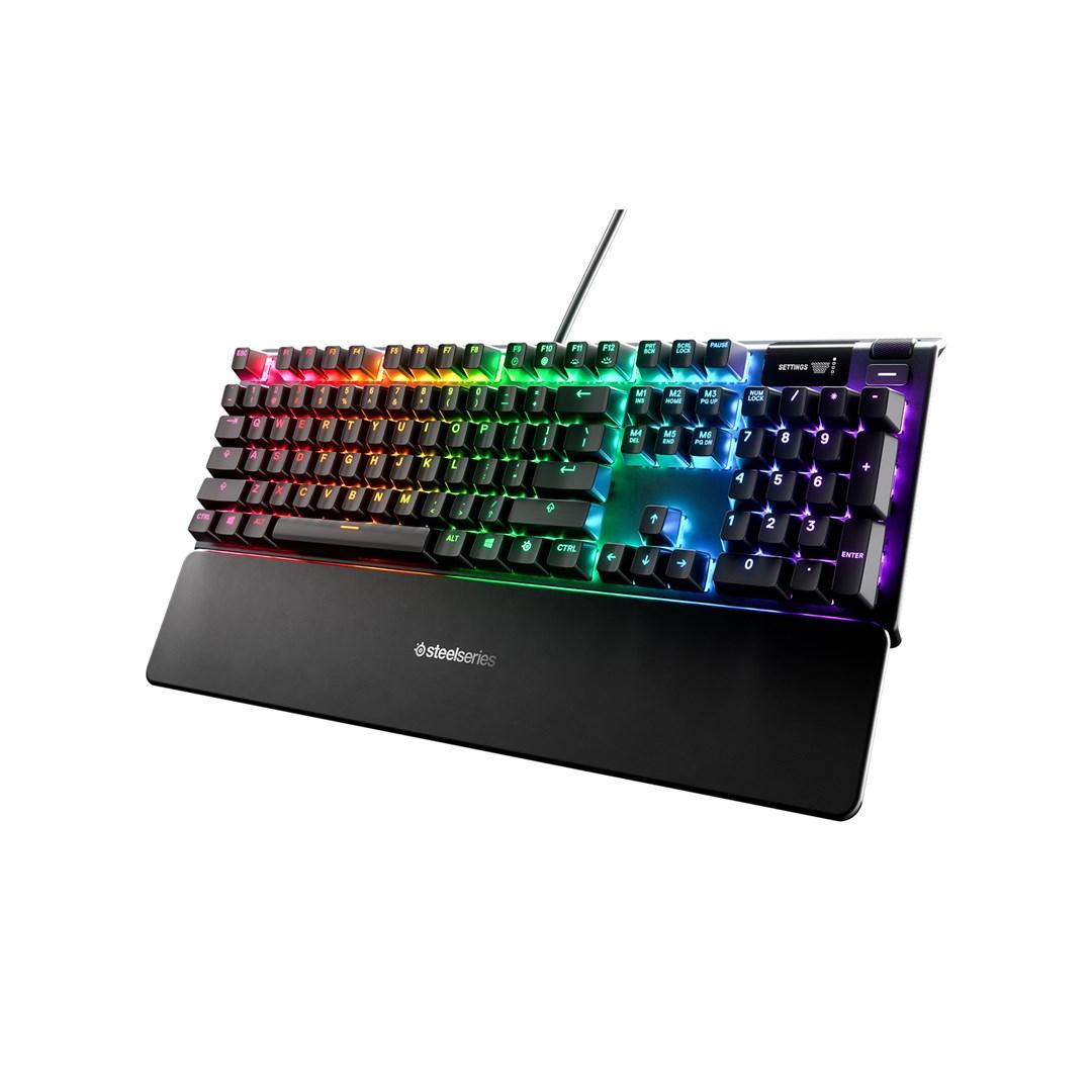 Gaming tastatur SteelSeries Apex 5 - kablet, US layout, sort billede