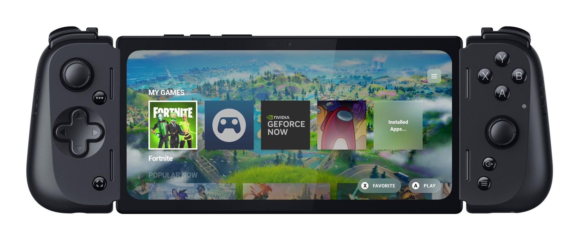 Spilcontroller til Android Razer Kishi V2 Pro - sort, USB-C, analog/digital