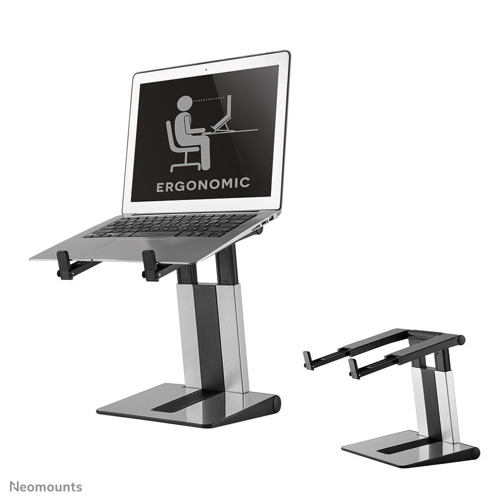 Laptop stander - Neomounts NSLS200, højdejusterbar, foldbar, 10-17″, universal