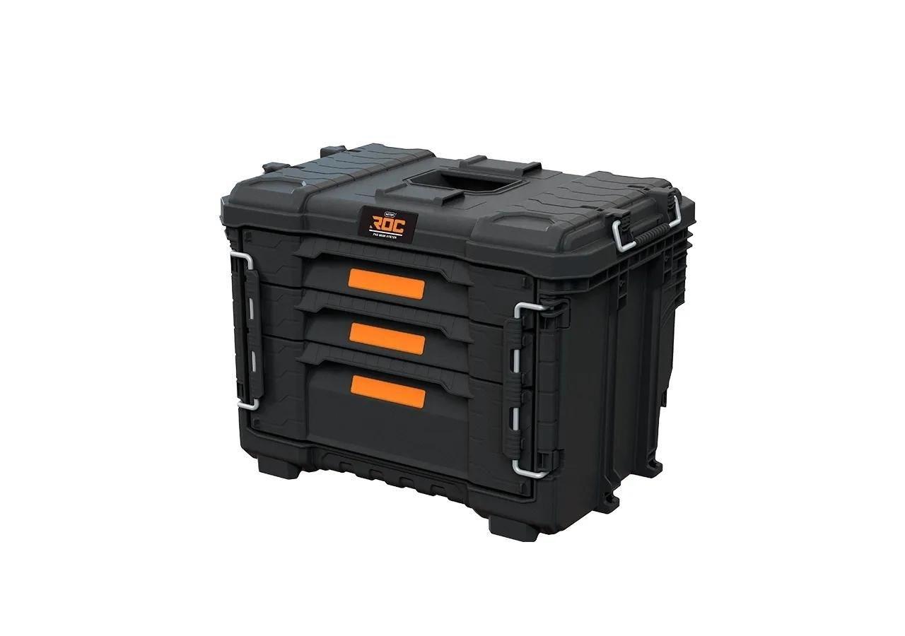 Værktøjskasse med 3 skuffer - Keter Toolbox XL billede