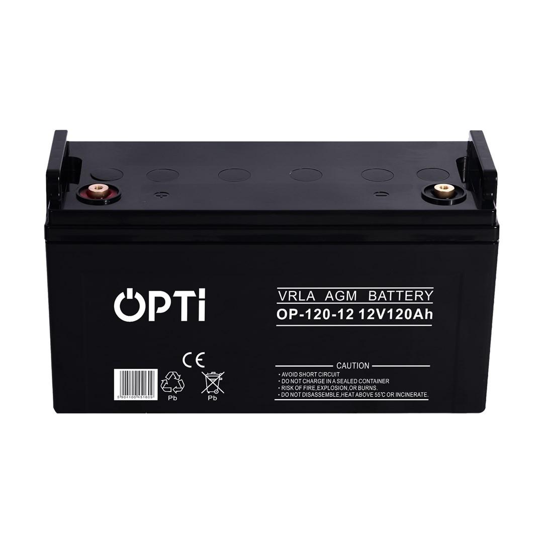 Batteri AGM 12V 120Ah – OPTI (Volt Polska) billede