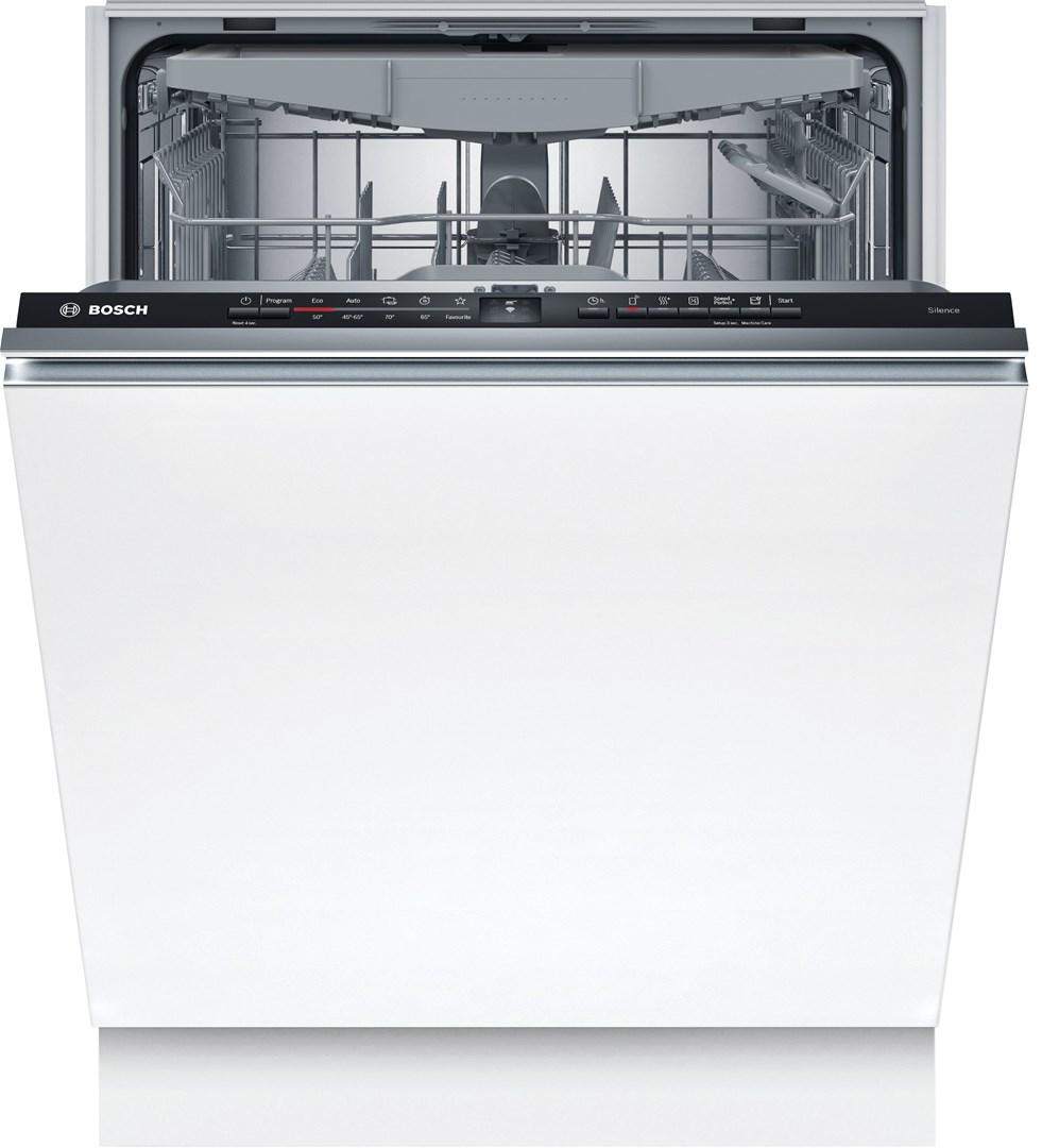 Opvaskemaskine fuldintegreret Bosch Serie 2 SMV2HVX02E – 60 cm, 14 kuverter, klasse D billede