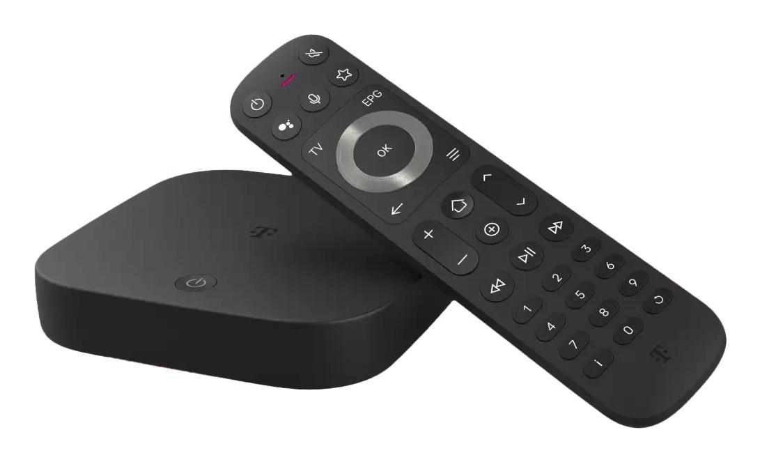 Fjernbetjening til Telekom MagentaTV One (2. gen.) - Black, 4K Ultra HD, WiâFi/LAN billede