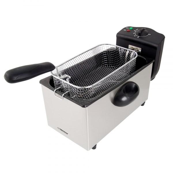 Frituregryde 3 l - Esperanza FALAFEL, 2.200 W, sort/hvid