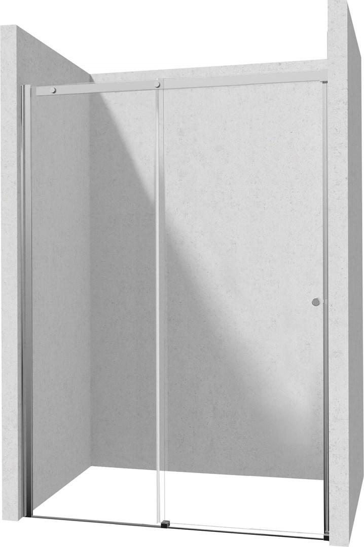 Skydedør til bruse niche 170 cm - deante billede