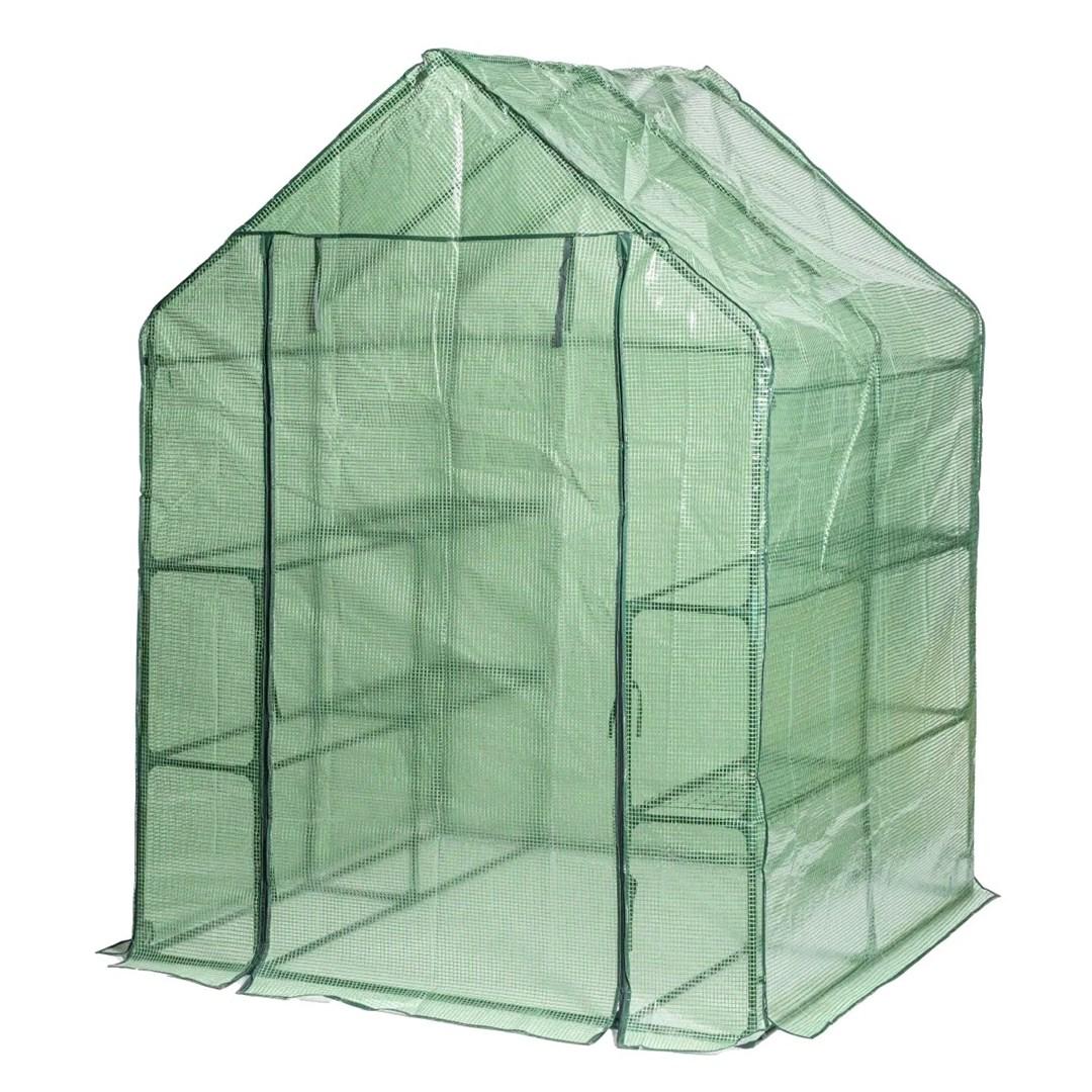 Drivhus til haven DEDRA 143 Ã 143 Ã 195 cm - PE billede