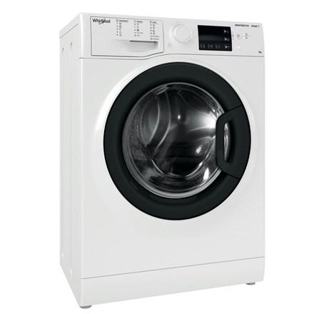 Vaskemaskine frontbetjent Whirlpool WRSB 7259 WB EU, 7 kg, 1.200 omdr., damp, energiklasse B, hvid billede