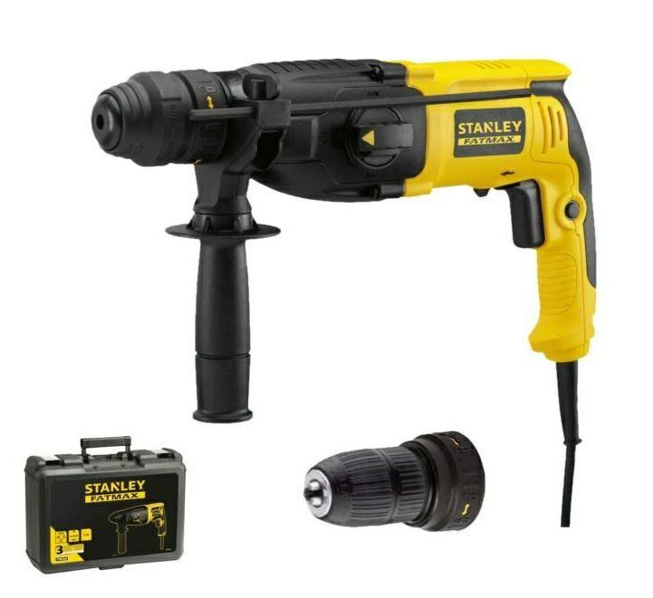 Borehammer SDS+ 800 W fra STANLEY med kuffert billede