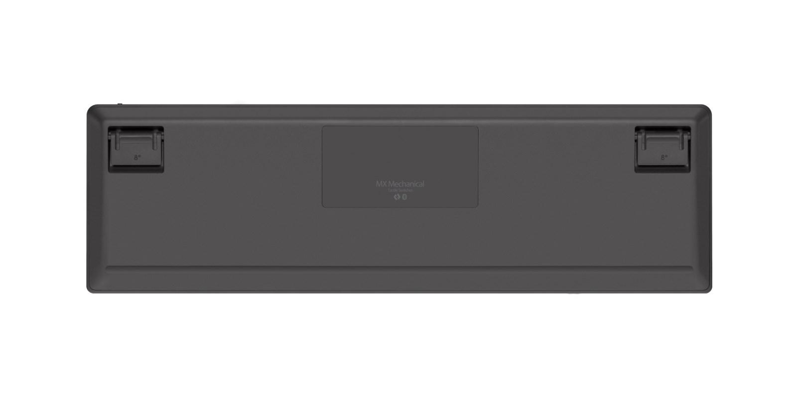 Tastatur trÃ¥dlÃ¸st â Logitech MX Mechanical, bagbelyst, fuld stÃ¸rrelse (grafit) billede
