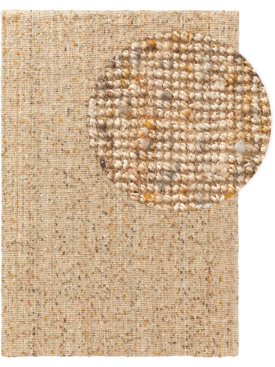 Gulvtæppe Benuta Sam - lysebrun, moderne, 80×150 cm billede