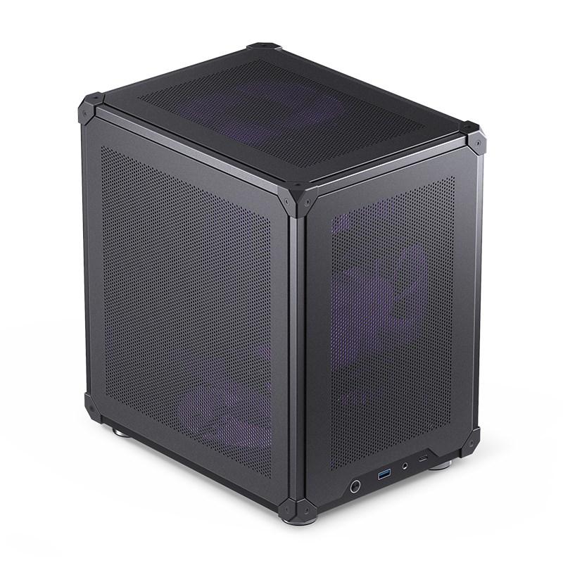 PC kabinet Jonsbo C6 micro-ATX - sort