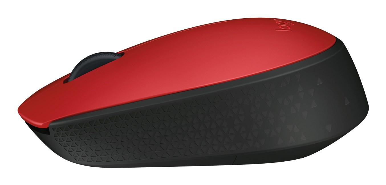 Trådløs mus Logitech M170 - rød
