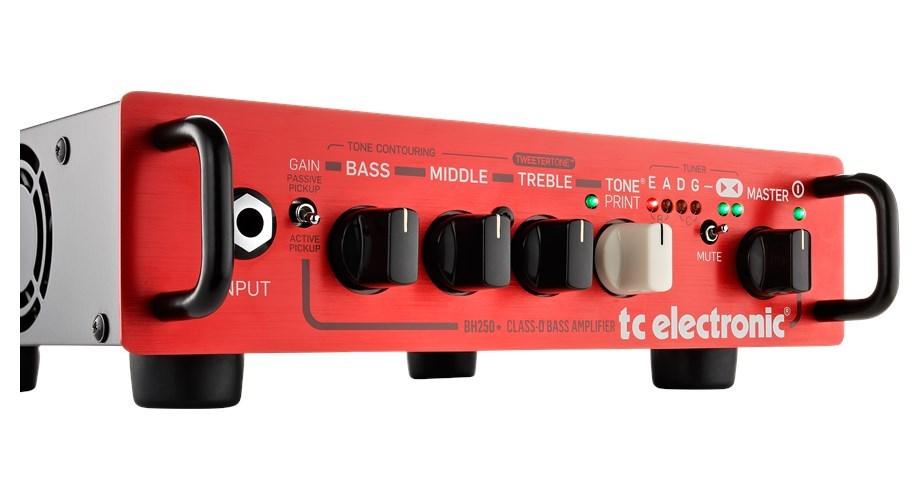 TC Electronic BH250 guitarforforstærker med XLR-udgang og 3,5 mm hovedtelefonudgang