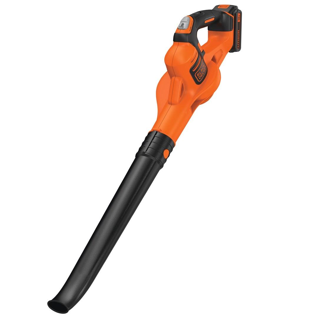 Løvblæser batteri Black & Decker GWC1820PCB-XJ - 209 km/t, sort/orange