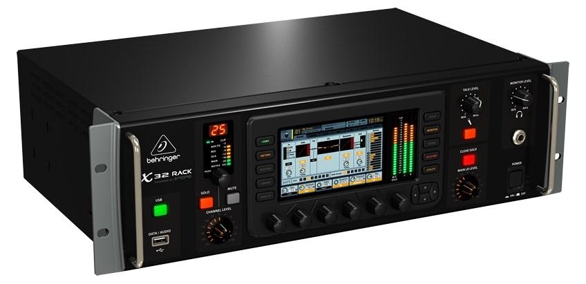 Digital mixer Behringer X32 Rack – 40 kanaler, 10–22.000 Hz, sort billede
