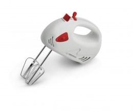 Håndmixer – Esperanza EKM007R, 150 W, rød/hvid billede