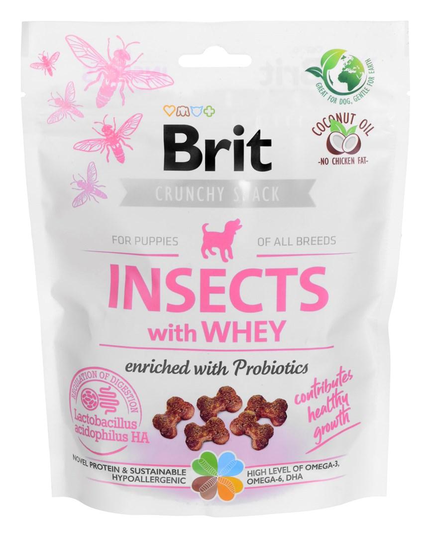 Hundegodbidder Brit Care Insects & Whey – 200 g billede