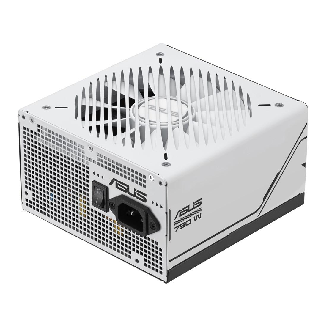 Strømforsyning ATX 750 W - ASUS Prime AP-750G, sort/hvid, fuldt modulær
