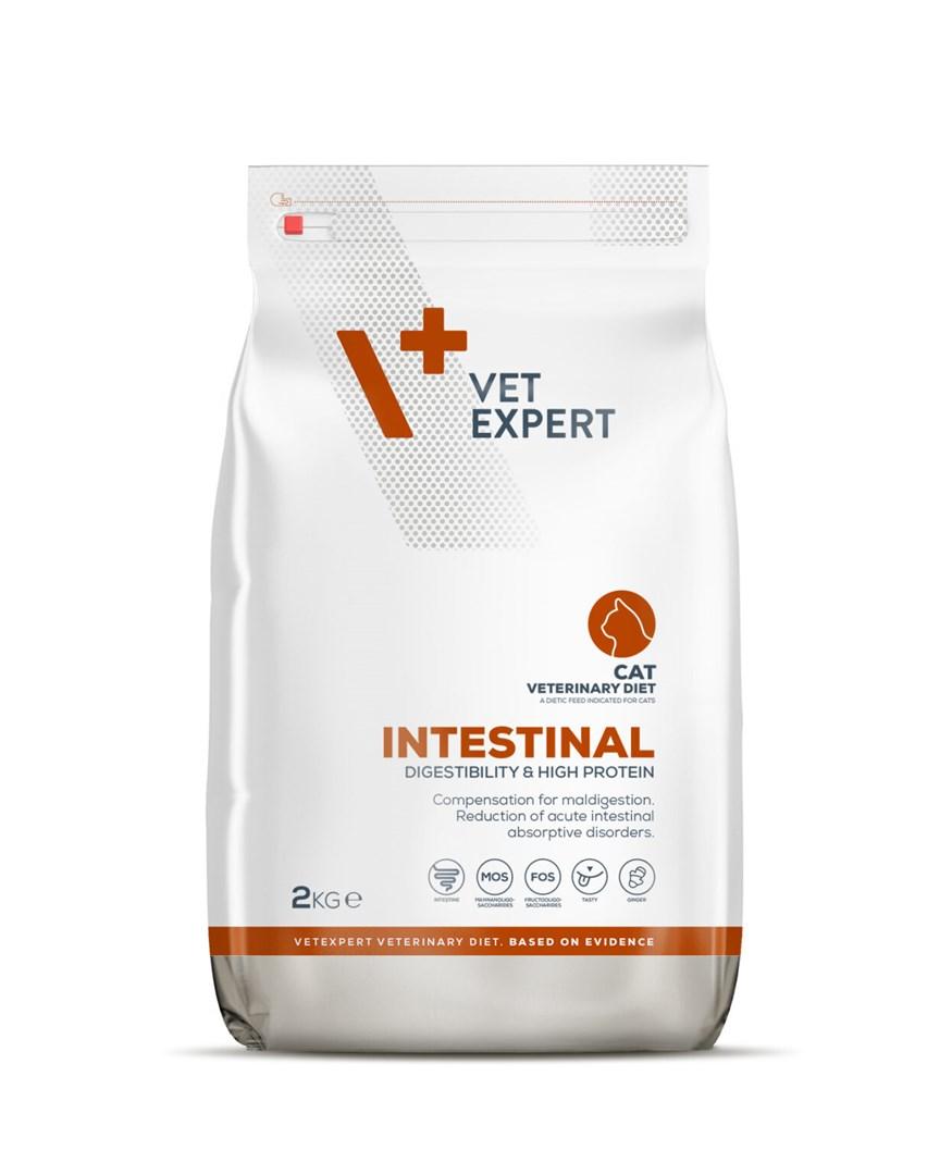 Kattemad tørfoder VetExpert Veterinary Diet Intestinal – 2 kg billede