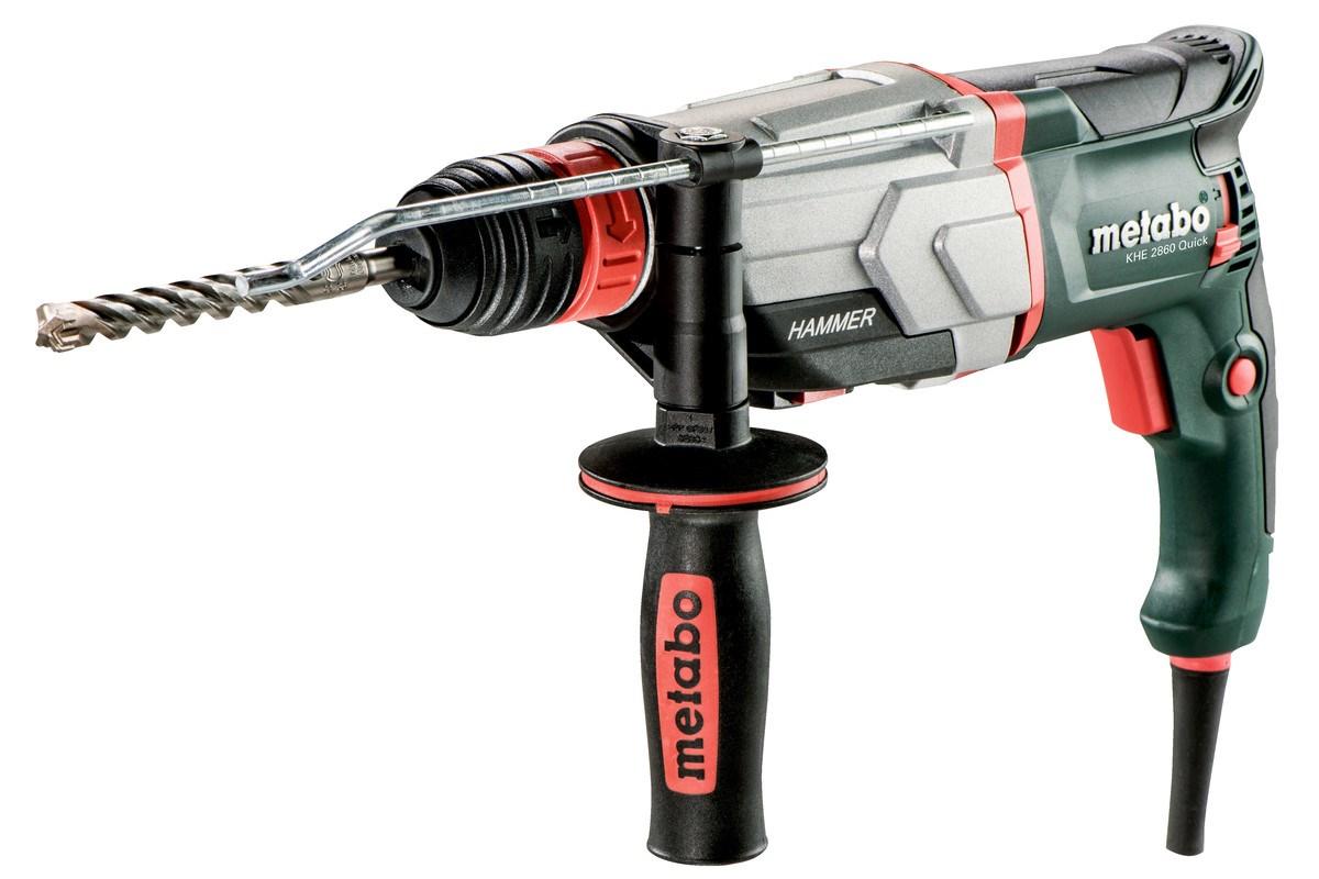 Borehammer Metabo KHE 2860 - 880 W, 3,2 J, inkl. ekstra borepatron billede