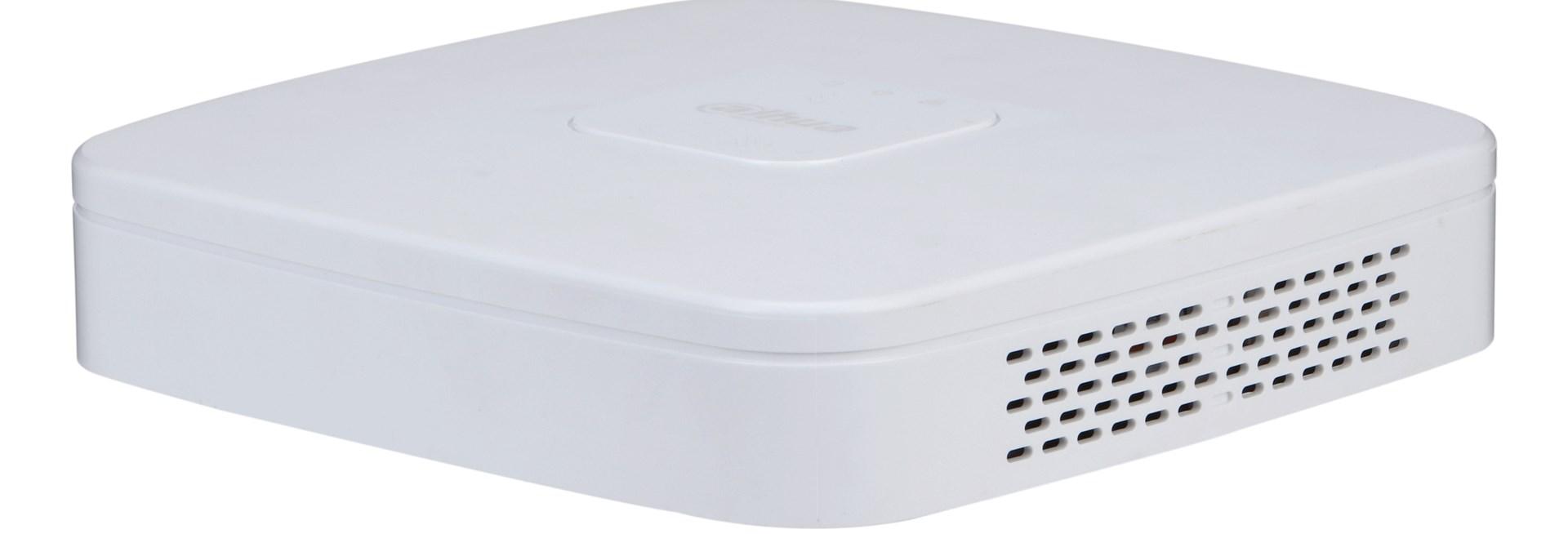 Netværksoptager Dahua WizSense NVR4108-EI 1U – hvid billede