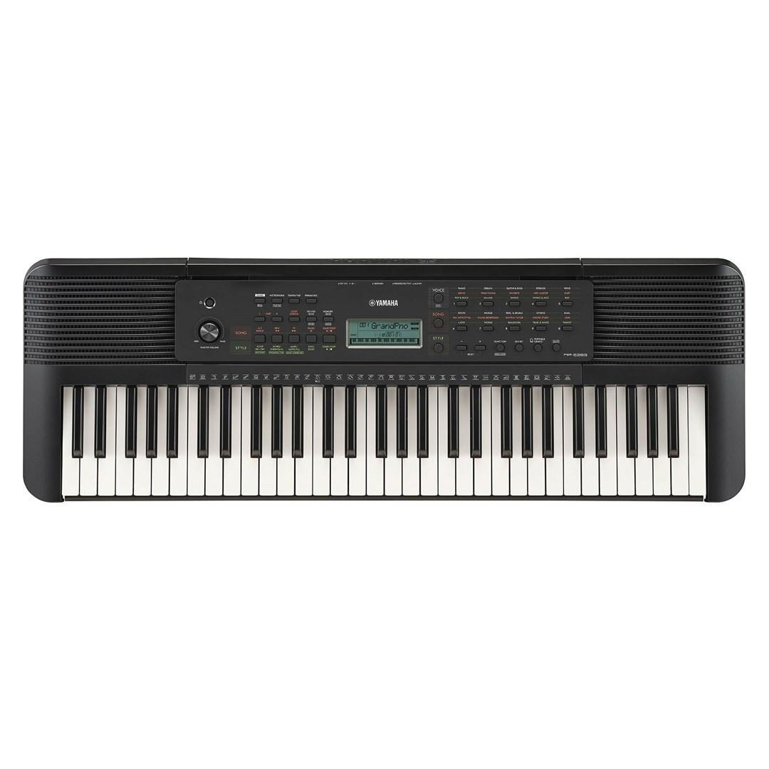 Keyboard Yamaha PSR-E283 - 61 tangenter, indbygget højttaler og display billede