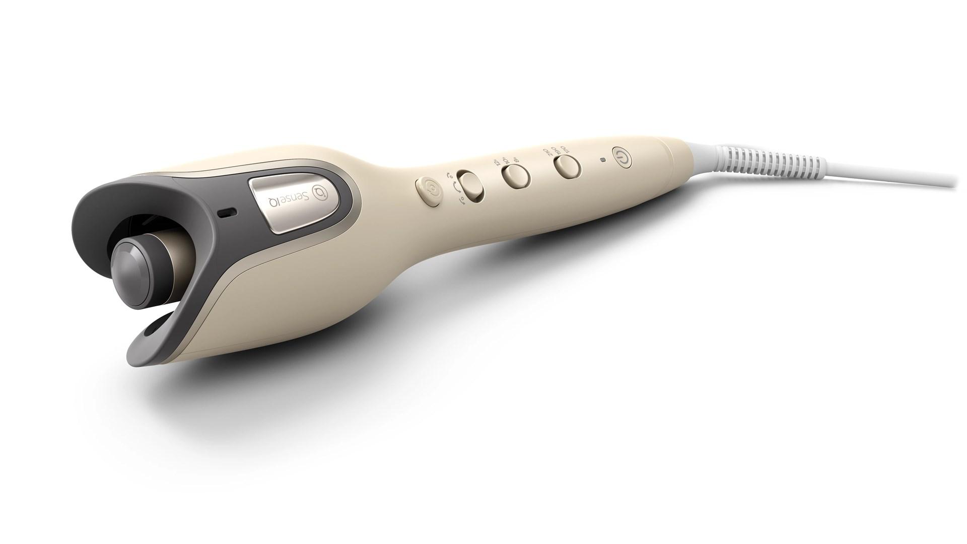 Krøllejern Philips 8000-serien Auto Curler BHB887/00 - Warm Beige, 2 m billede