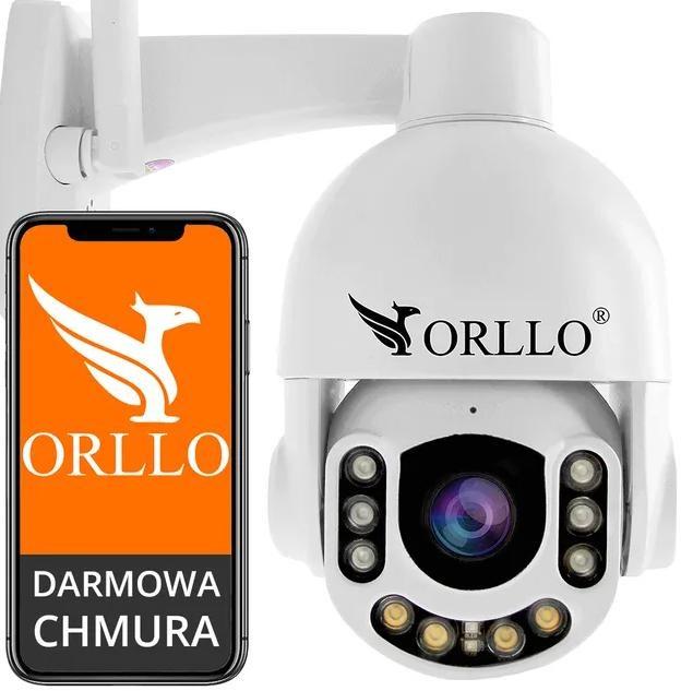 Overvågningskamera udendørs ORLLO Z7 Pro, roterbart GSM 4MP IP billede