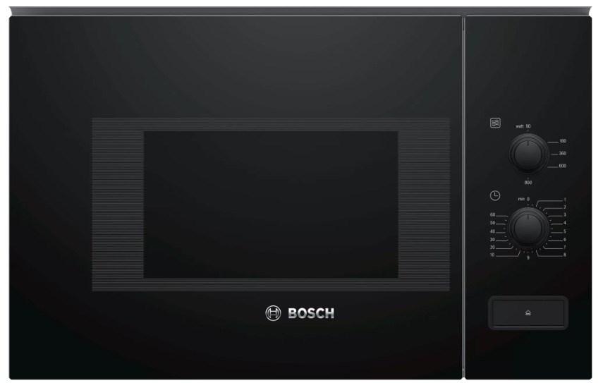 Indbygget mikrobølgeovn Bosch Serie 4 BFL520MB0, sort, 20 l, 800 W billede