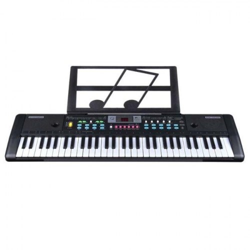 Keyboard til børn 61 tangenter - MQ 605 UFB med mikrofon og display