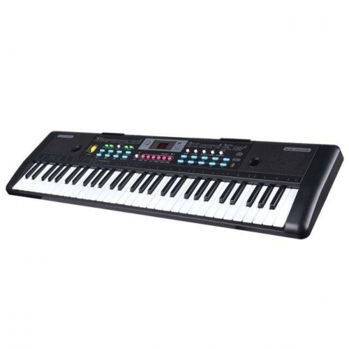 Keyboard til børn 61 tangenter - MQ 605 UFB med mikrofon og display