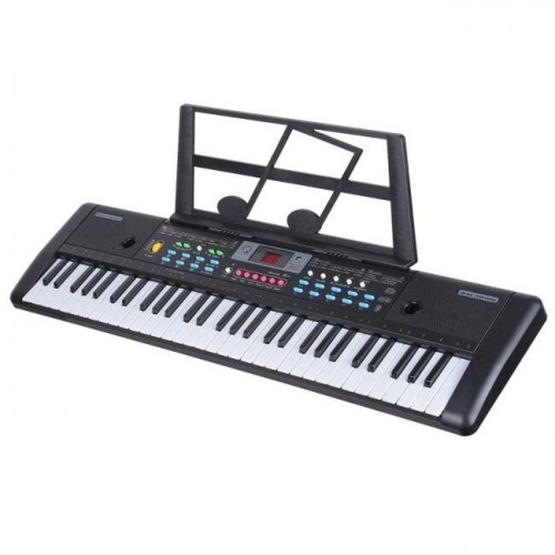 Keyboard til børn 61 tangenter - MQ 605 UFB med mikrofon og display
