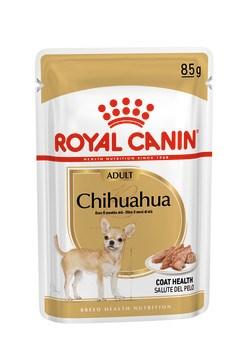 Hundefoder vådfoder Royal Canin Chihuahua Adult 12×85 g billede