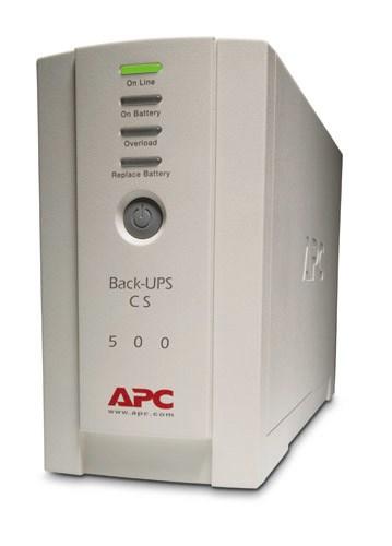 UPS strømforsyning APC Back-UPS CS 500 - 300 W, 0,5 kVA