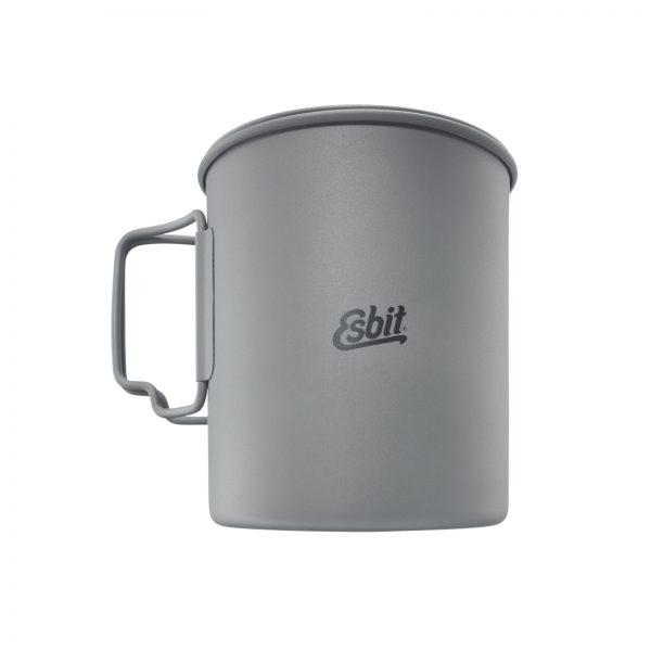 Termokop titanium 0,75 l – ESBIT campinggryde med låg billede