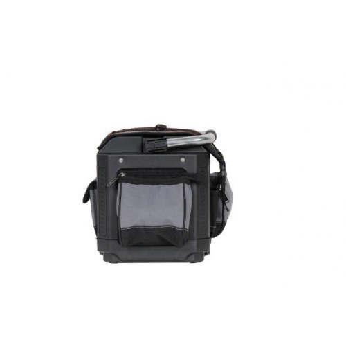Værktøjstaske med åbent rum STANLEY FatMax - nylon/plast, sort/grå (49 × 28 × 31 cm)