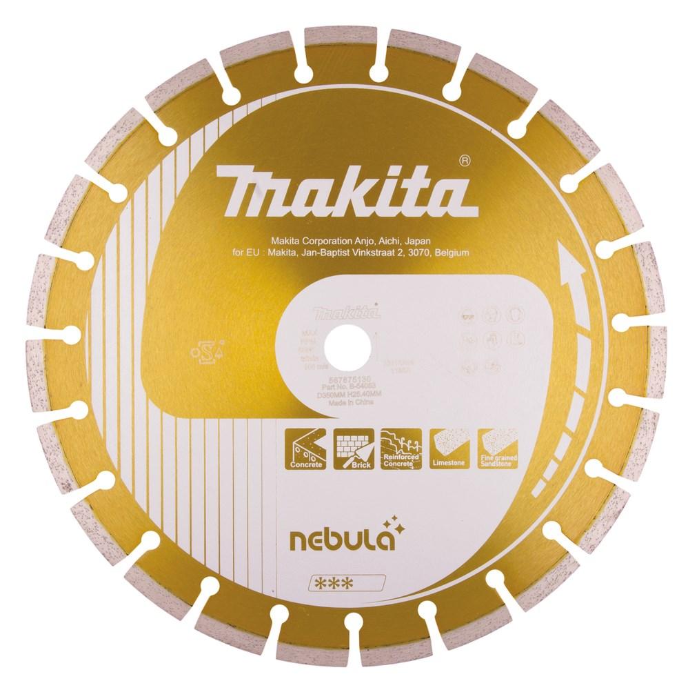 Diamantklinge til vinkelsliber 350 mm - Makita Nebula billede