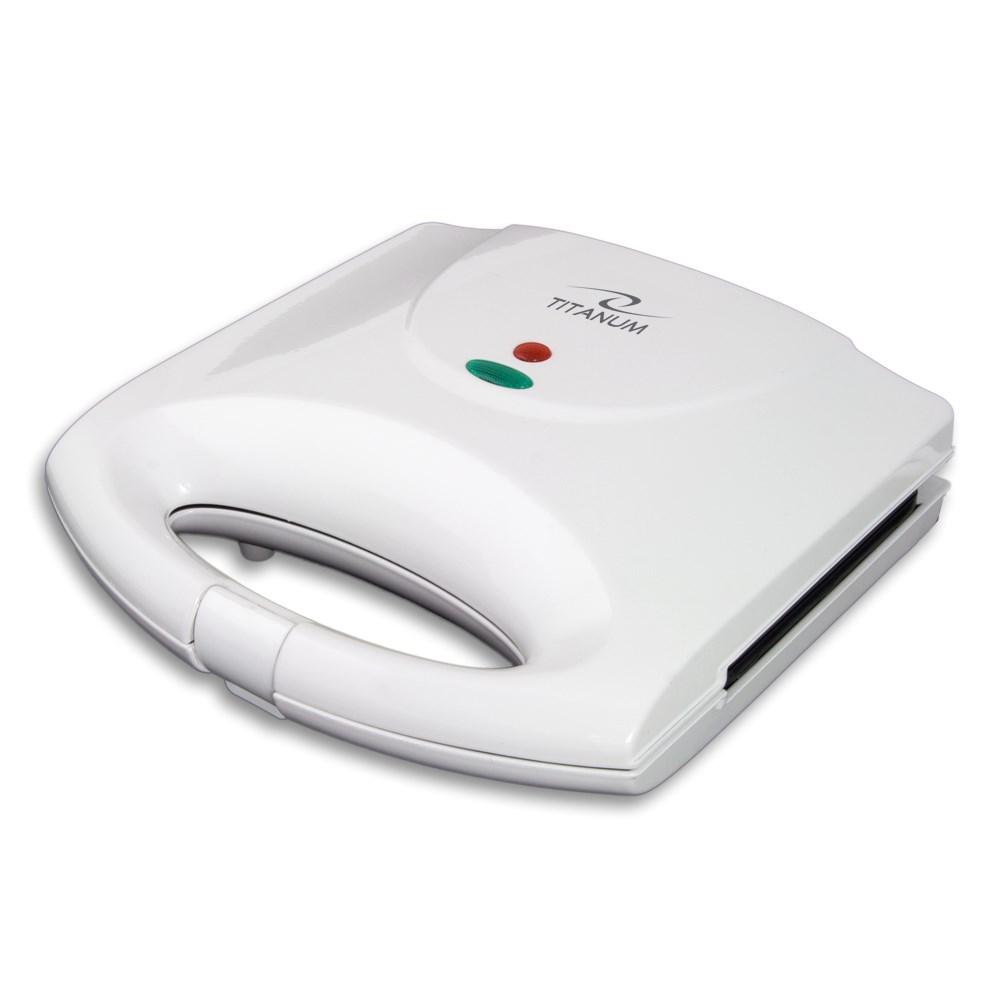 Sandwich toaster TITANUM TKT006W – 1000 W, hvid billede