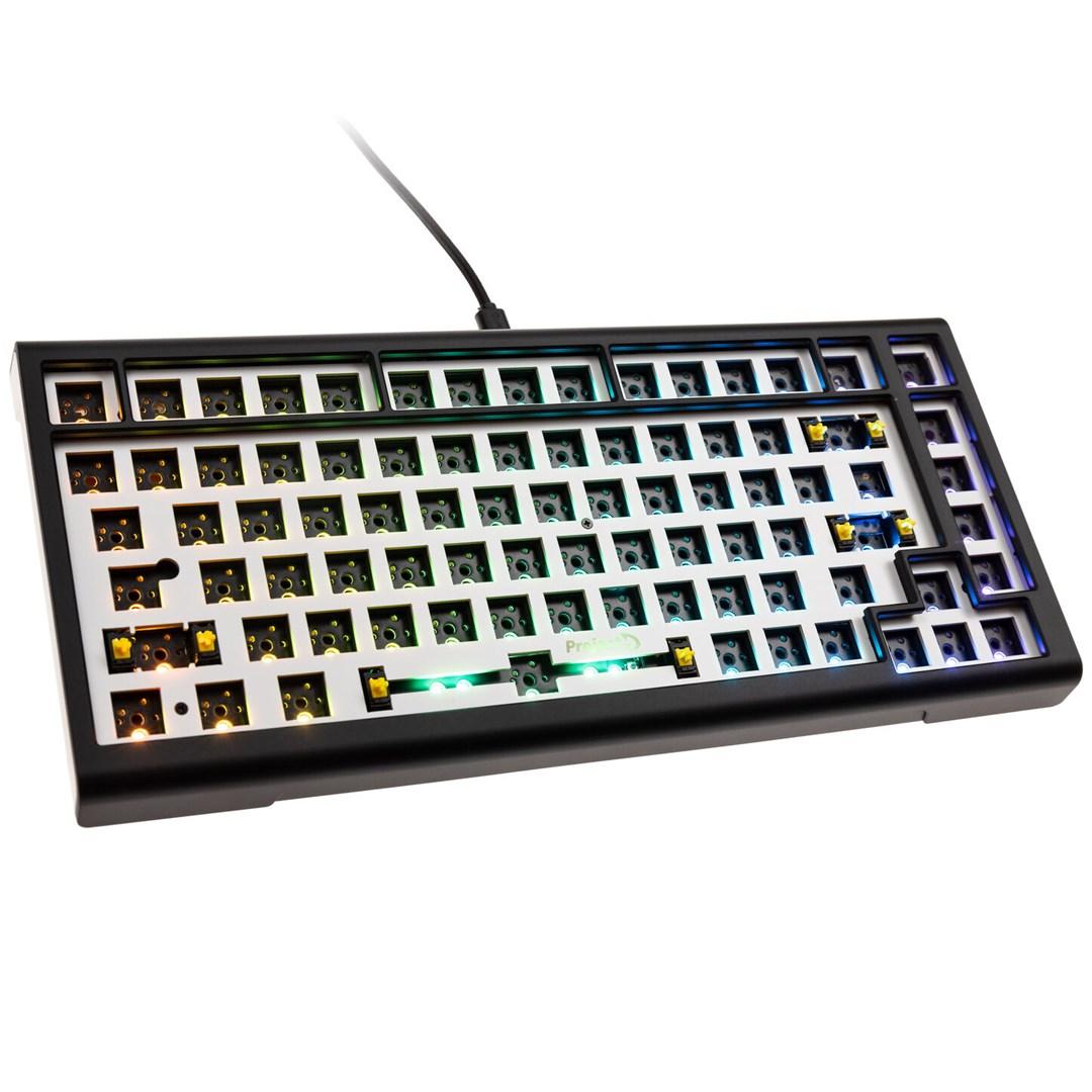 Gaming tastatur Ducky Tinker 75 – USB, hot‑swap, RGB, sort (US ANSI) billede