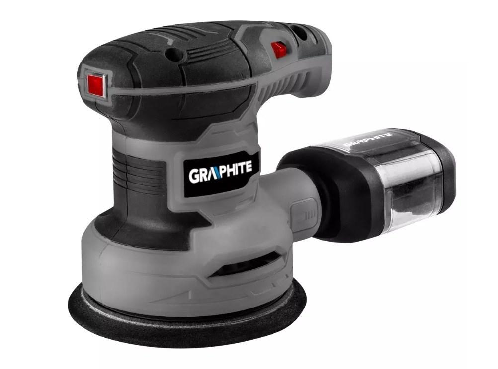Excentersliber 125 mm 300 W GRAPHITE billede