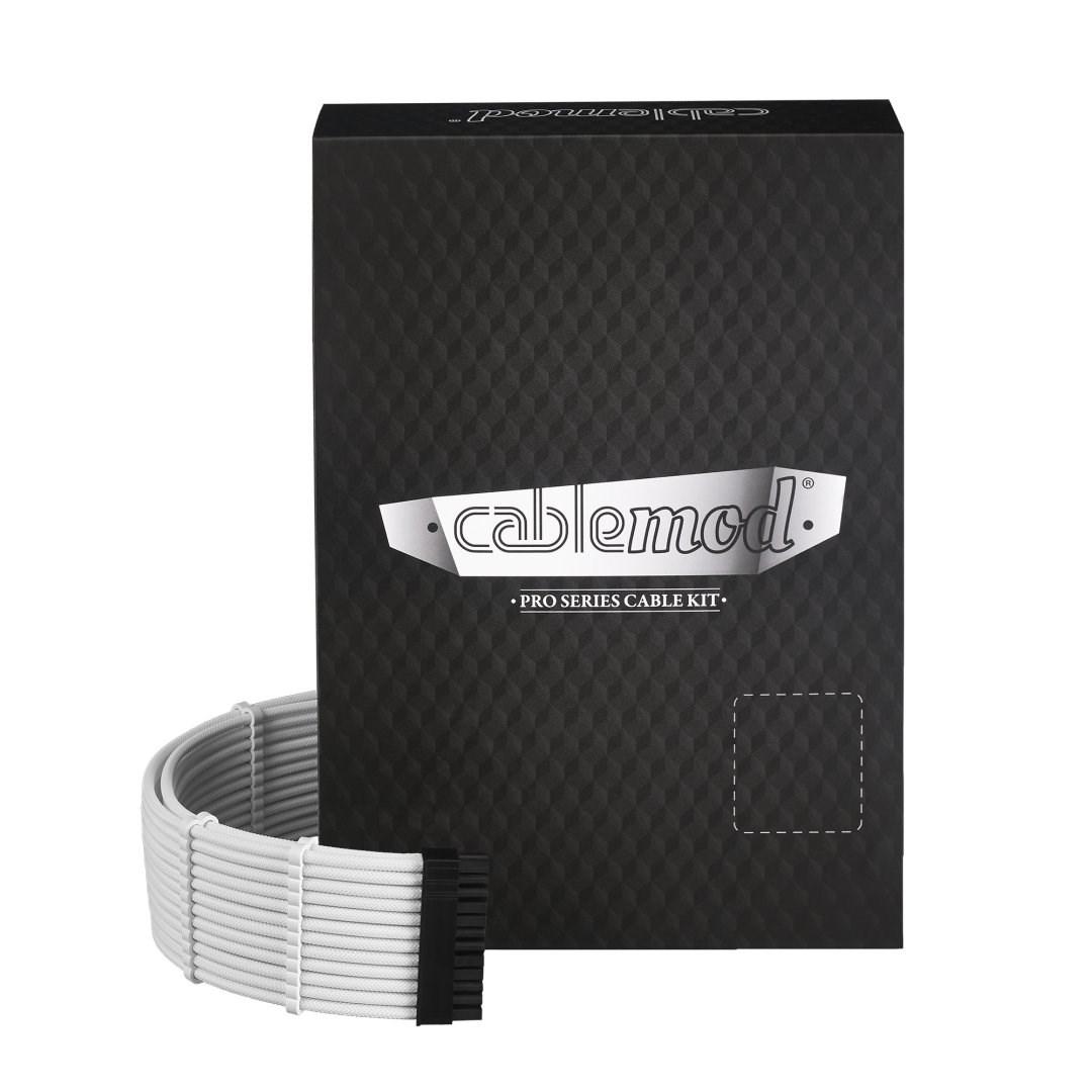 Strømforsyningskabel kit hvid - CableMod Pro Series, intern billede