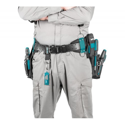 Værktøjsbælte til talje – Makita E-15235, læder/polyester