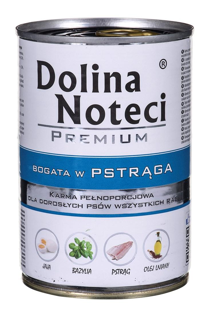 Vådfoder til hund – Dolina Noteci Premium Ørred 400 g billede